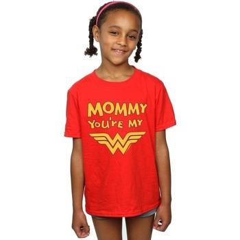 T-shirt enfant Dc Comics Mummy You're My Hero