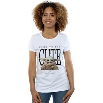 T-shirt Disney The Mandalorian The Cute Side