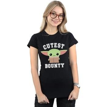 T-shirt Disney The Mandalorian Cutest Bounty