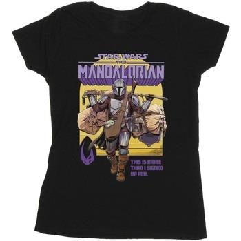 T-shirt Disney The Mandalorian More Than I Signed Up For