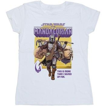 T-shirt Disney The Mandalorian More Than I Signed Up For