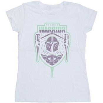 T-shirt Disney The Mandalorian Fierce Warrior