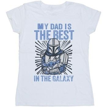 T-shirt Disney Mandalorian Best Dad