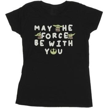 T-shirt Disney The Mandalorian May The Force Be With You