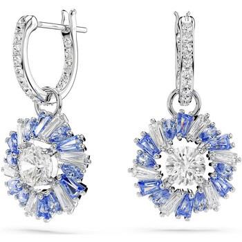 Boucles oreilles Swarovski Boucles d'oreilles Idyllia fleurs bleues