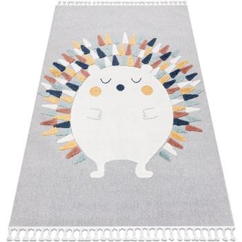 Tapis Rugsx Tapis YOYO GD73 gris/blanc - Hérisson en 140x190 cm