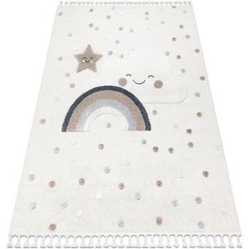 Tapis Rugsx Tapis YOYO EY78 blanc / beige - 200x290 cm