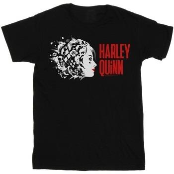 T-shirt Dc Comics The Suicide Squad Harley Quinn Stencil Logo