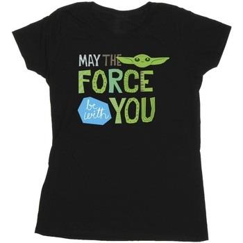 T-shirt Disney The Mandalorian May The Force Be With You