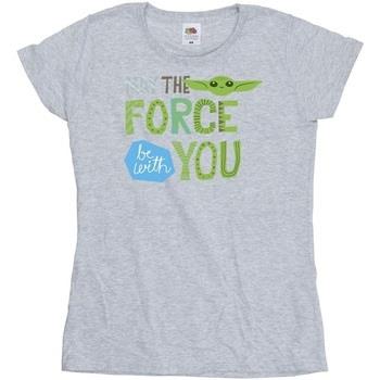 T-shirt Disney The Mandalorian May The Force Be With You