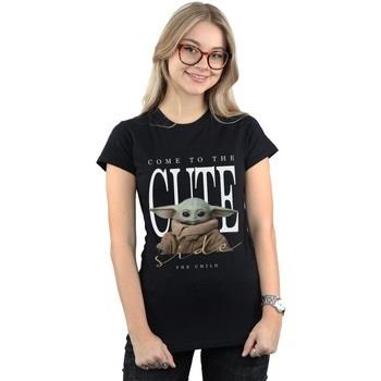 T-shirt Disney The Mandalorian The Cute Side