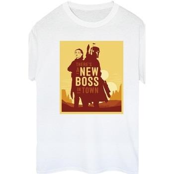 T-shirt Disney The Book Of Boba Fett New Boss