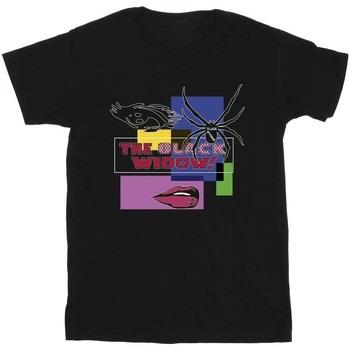 T-shirt Marvel Black Widow Pop Art