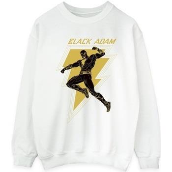 Sweat-shirt Dc Comics Black Adam Golden Bolt Chest