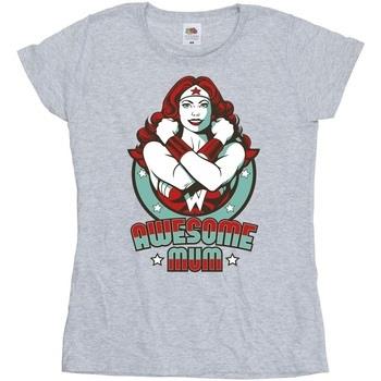 T-shirt Dc Comics Wonder Woman Wonderful Mum