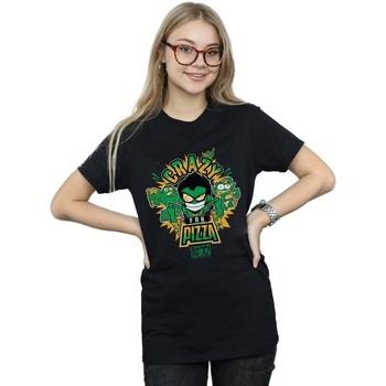 T-shirt Dc Comics Teen Titans Go Crazy For Pizza