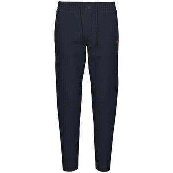 Pantalon BOSS Pantalon Gyte223W slim à cordon de serrage Bleu Marine