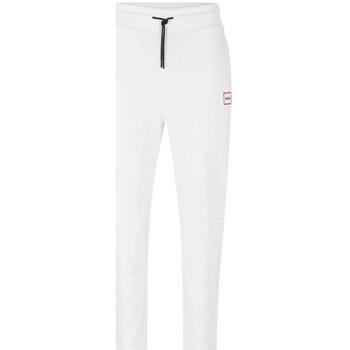 Pantalon BOSS Pantalon de survêtement DYSSOP en molleton Blanc avec L