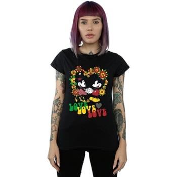 T-shirt Disney Hippie Love