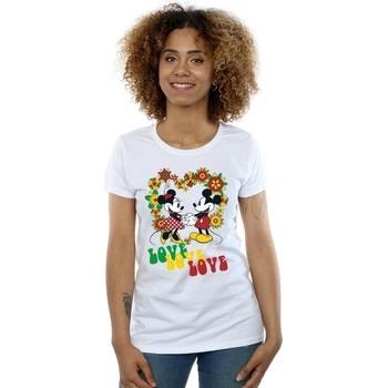 T-shirt Disney Hippie Love