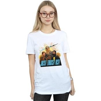 T-shirt Disney Solo Just Trust Us