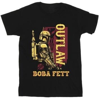 T-shirt Disney The Book Of Boba Fett Distressed Outlaw