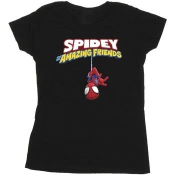 T-shirt Marvel Hanging Upside Down