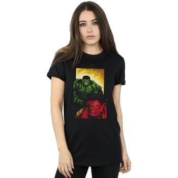 T-shirt Marvel Red Vs Green