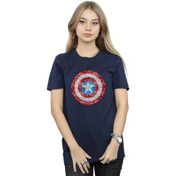 T-shirt Marvel Captain America Pixelated Shield