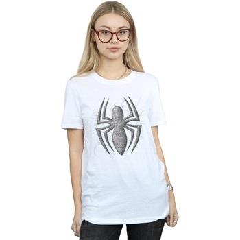 T-shirt Marvel Spider-Man Web Logo
