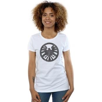 T-shirt Marvel Agents Of SHIELD Distressed Logo