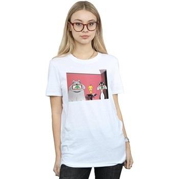 T-shirt Dessins Animés Christmas Postcard