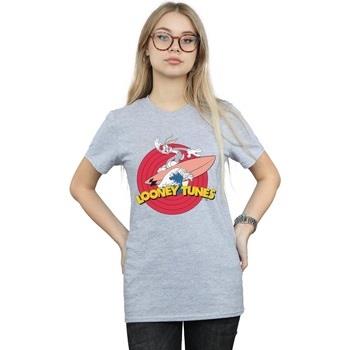 T-shirt Dessins Animés Bugs Bunny Surfing