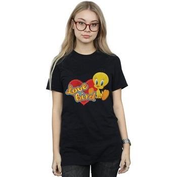 T-shirt Dessins Animés Tweety Pie Valentine's Day Love Bird