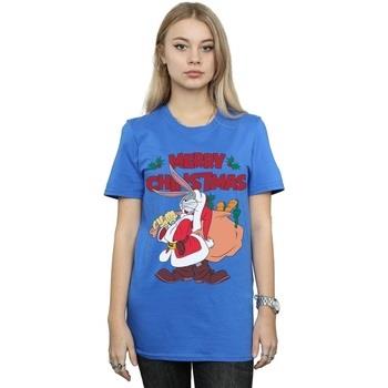 T-shirt Dessins Animés Santa Bugs Bunny
