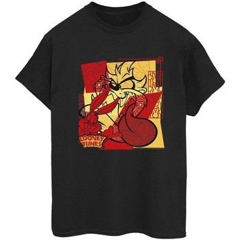 T-shirt Dessins Animés Taz Bugs Rabbit New Year