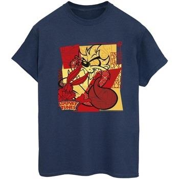 T-shirt Dessins Animés Taz Bugs Rabbit New Year