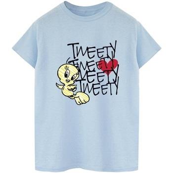 T-shirt Dessins Animés Tweety Love Heart