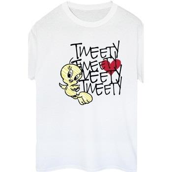 T-shirt Dessins Animés Tweety Love Heart