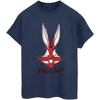 T-shirt Dessins Animés Bugs England Face