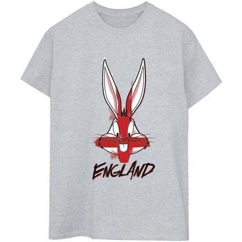 T-shirt Dessins Animés Bugs England Face