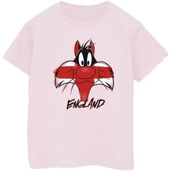 T-shirt Dessins Animés Sylvester England Face