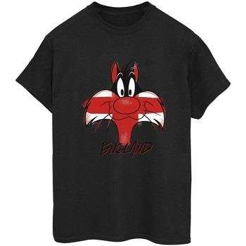 T-shirt Dessins Animés Sylvester England Face