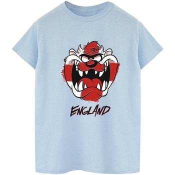 T-shirt Dessins Animés Taz England Face