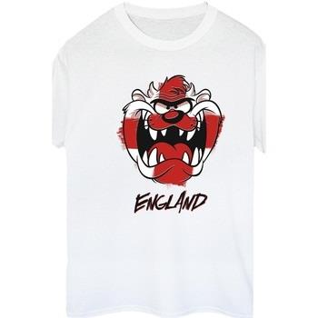 T-shirt Dessins Animés Taz England Face