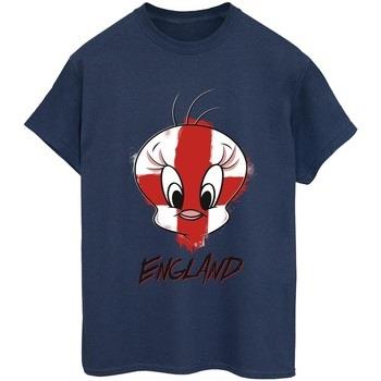 T-shirt Dessins Animés Tweety England Face