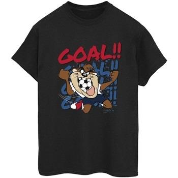 T-shirt Dessins Animés Taz Goal Goal Goal