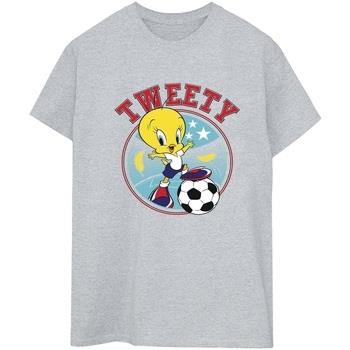 T-shirt Dessins Animés Tweety Football Circle