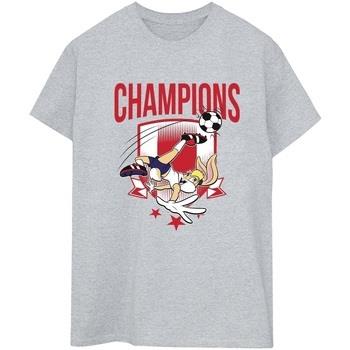 T-shirt Dessins Animés Champions