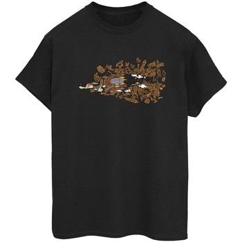 T-shirt Dessins Animés ACME Doodles Wile E Coyote